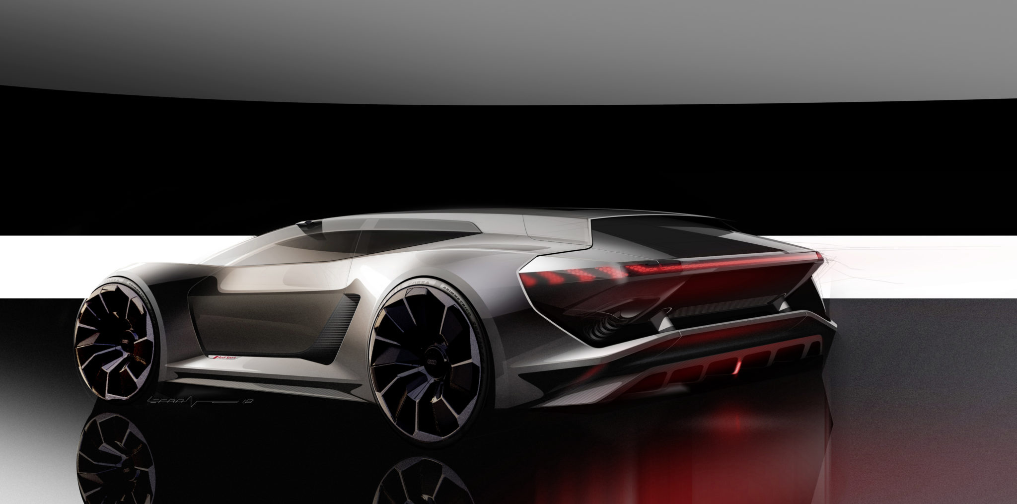 Audi's PB 18 e-tron Concept Puts the Driver in the Center