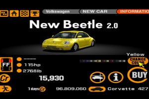 The Cars of Gran Turismo 2 - New Cars