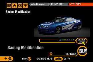 Gran Turismo 2 Racing Modifications - Alfa Romeo