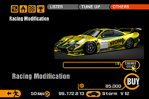 Gran Turismo 2 Racing Modifications - Lister