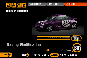 Gran Turismo 2 Racing Modifications - Volkswagen