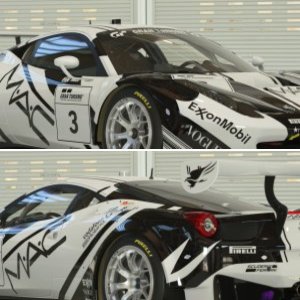 Ferrari 458 Italia GT3 MAC Cosmetics