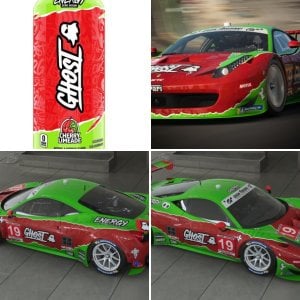 Gr. 3 Ferrari 458 - Ghost Energy