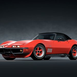 Chevrolet Corvette Stingray Convertible (C3) '69