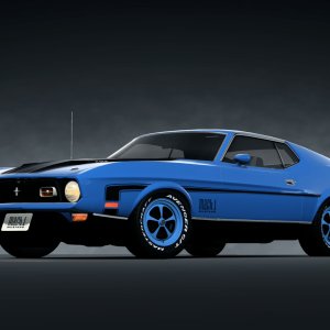 Ford Mustang Mach 1 '71 (09)