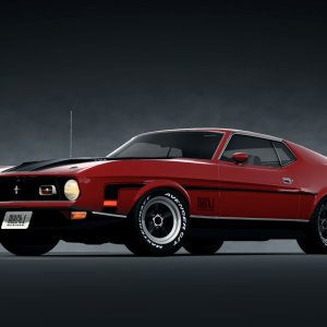Ford Mustang Mach 1 '71 (10)