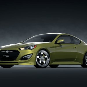 Hyundai Genesis Coupe 3.8 Track '13