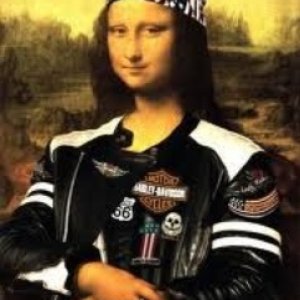 Biker Mona Lisa