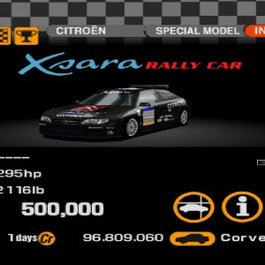 Citroen Xsara Rally Car