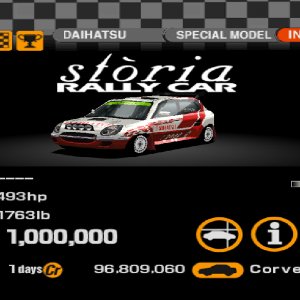 Daihatsu Storia Rally Car