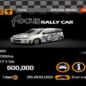 Ford Focus Rally Car