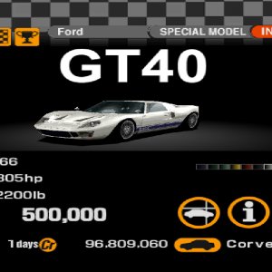  Ford GT40 in Gran Turismo 2