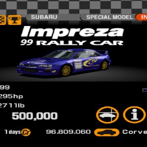 Subaru Impreza Rally Car