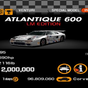 Venturi Atlantique 600 LM Edition