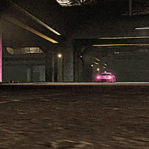 (GIF) Pushing rainbows and general love out of the test track through a tuned up Pfister Growler