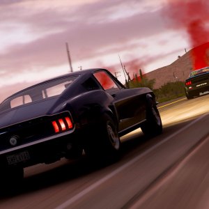 Bringing all the Mustang magic to Yule the Boss 3: Nothing like an old school flame to start off the wizardry