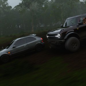 Horizon 5 World Cup, Week 1: A dark maned Bronco versus an EK Civic?? These Japanese are crazy