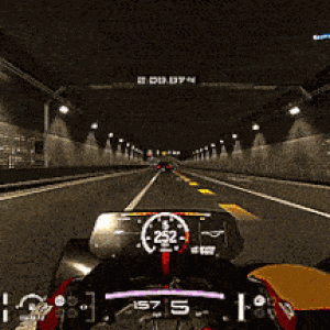 (GIF) Travelling down a tunnel with such speeds, first person edition