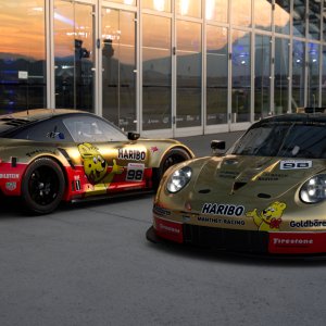 Haribo Goldbaren Porsche 911 RSR