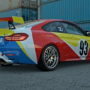 BMW M4 Gr.4 Art Car – Calder 1975