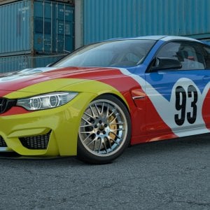 BMW M4 Gr.4 Art Car – Calder 1975