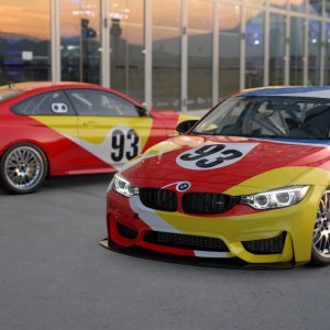 BMW M4 Gr.4 Art Car – Calder 1975