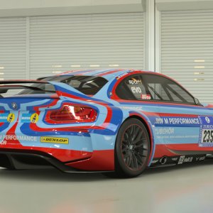 2014 24h class winning livery. Adapted from a M235i.  2