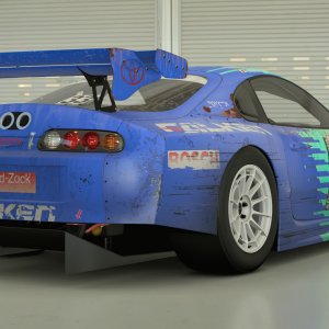 Forgotten Falken Supra GT #33 front