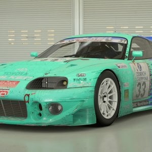 Forgotten Falken Supra GT #33 rear