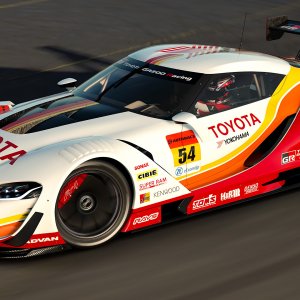 Toyota FT-1 Gr.3 retro TRD livery