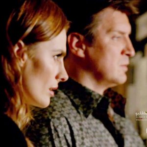 Castle - Castle & Beckett Watch The Interrogation