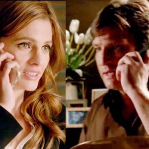 Castle - Beckett Calls Castle Asking Him To  Go Undercover (8x13)