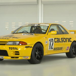 Yellow Calsonic R32 - Contest Scape 2