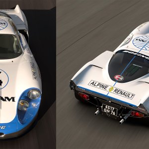 Pan Am Alpine A220 Race Car