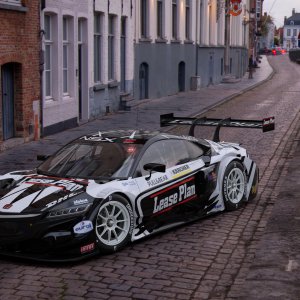 LeasePlan NSX cup car