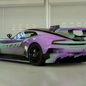 Aston Martin Vulcan Geometric Gradient 2