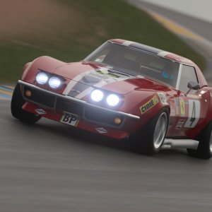 1972 Le Mans Corvette 1968 #4