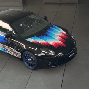 Felipe Pantone Alpine Art Car