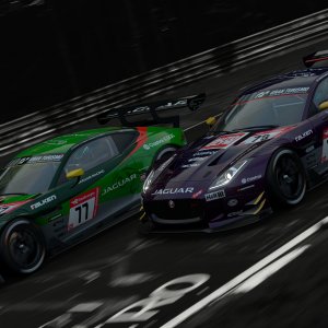 Jaguar Team Castrol N24 Team photo 1