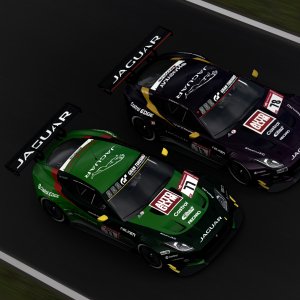 Jaguar Team Castrol N24 Team photo 3