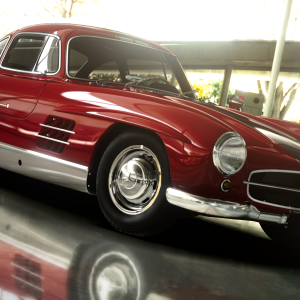 Mercedes-Benz 300 SL Coupé '54 Chrome Line