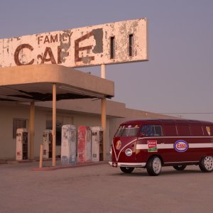 Vintage Esso Van