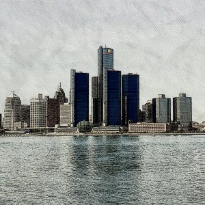 Detroit Skyline