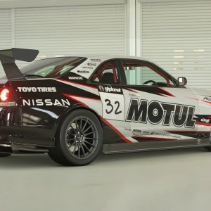 Nissan Motul R33 Winter Time Attack Rear