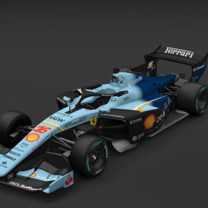 LeClerc 2024 Ferrari F1 Miami GP Spec - Pic 1