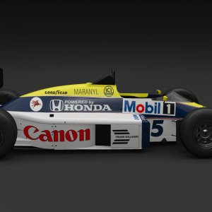 Nigel Mansell 1986 Williams FW11 - Pic 2