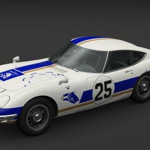 Smallest Cog Toyota 2000GT Race Car - Pic 1