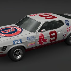 Boston Red Sox Ford Mustang Mach 1 - Pic 1