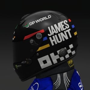 James Hunt 2024 McLaren Helmet - Pic 1