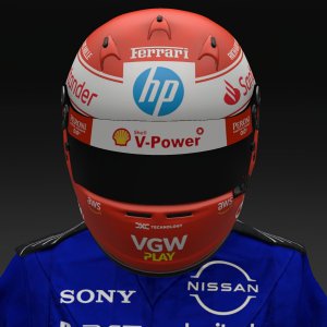 2024 Niki Lauda Ferrari Helmet - Pic 2